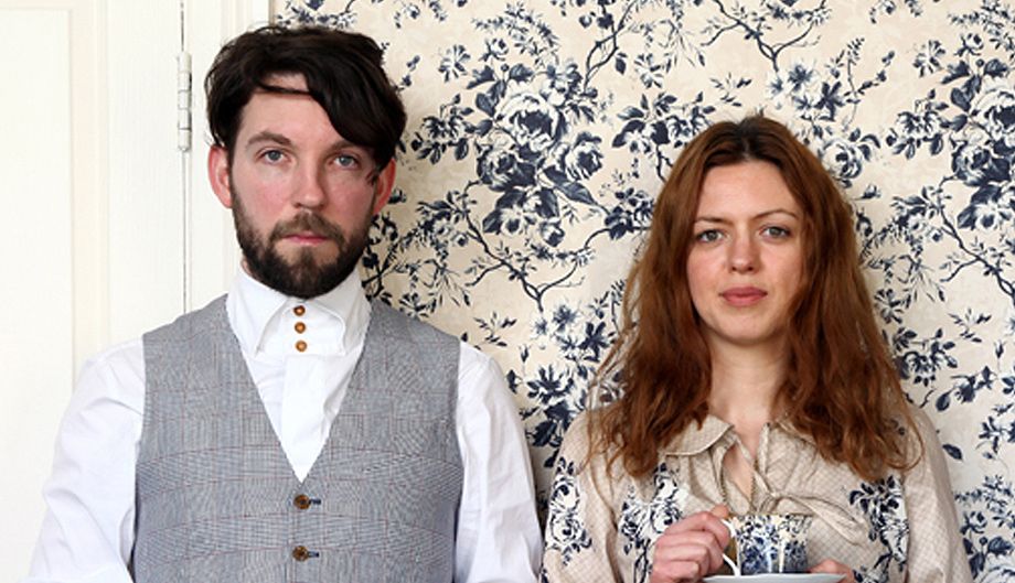Laura Gormley's sister Frieda (right) with her husband House of Hackney partner Javvy Royle (left)